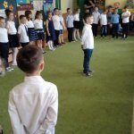 Uroczyste zakończenie roku przedszkolnego.